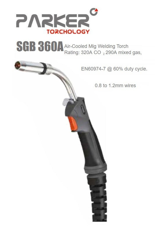 Antorcha MIG Parker Suregrip SGB-360A