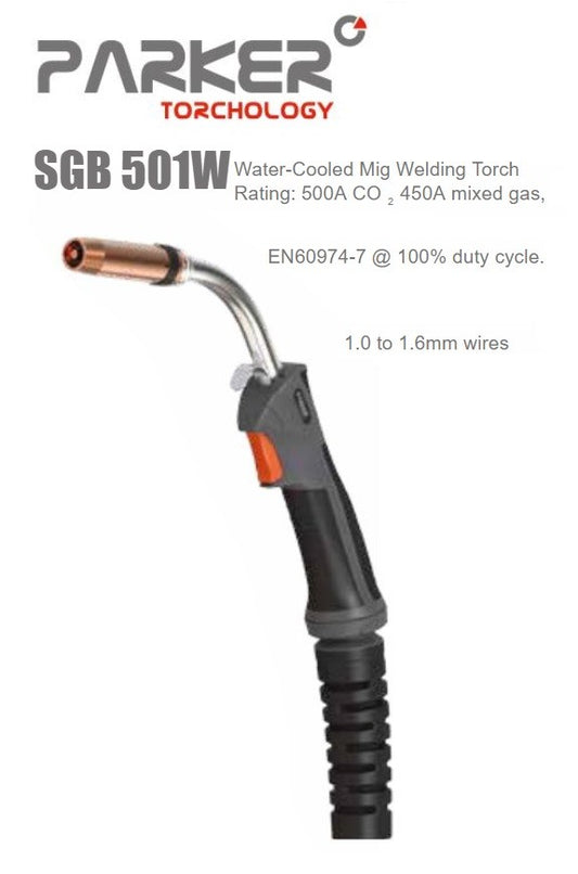 Antorcha MIG Parker Suregrip SGB-501W