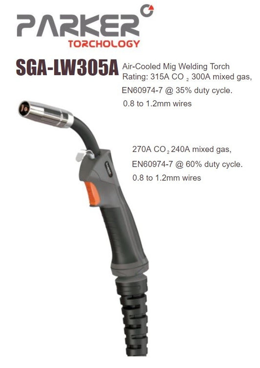 Antorcha MIG Parker Suregrip A-LW SGA-LW305A