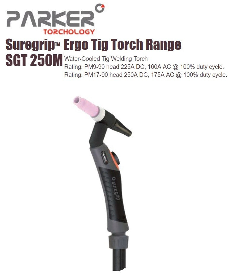 Artorcha TIG Parker Suregrip SGT250M