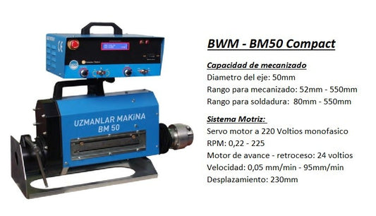 Torno de barra UZMANLAR modelo BM50