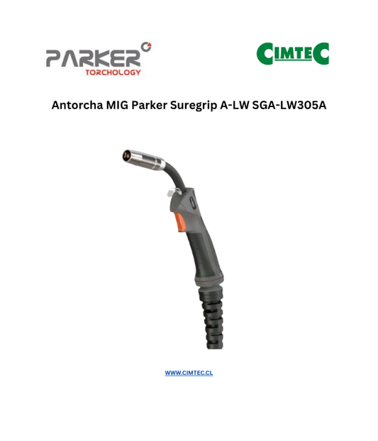 Antorcha MIG Parker Suregrip A-LW SGA-LW305A