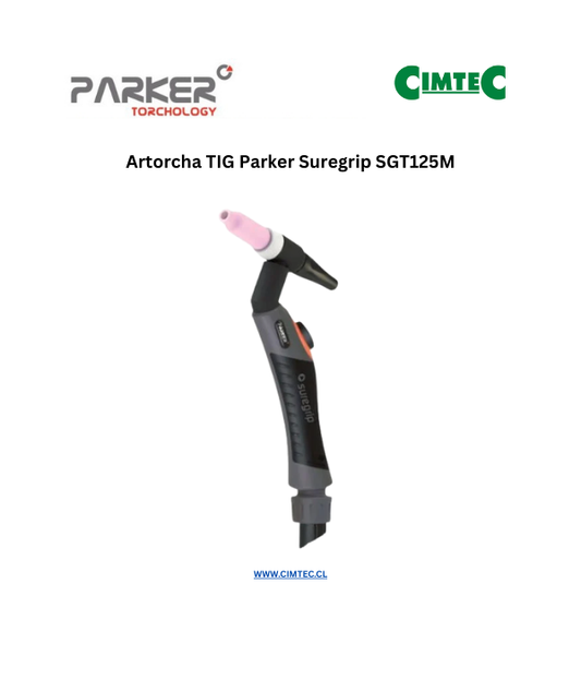 Artorcha TIG Parker Suregrip SGT125M