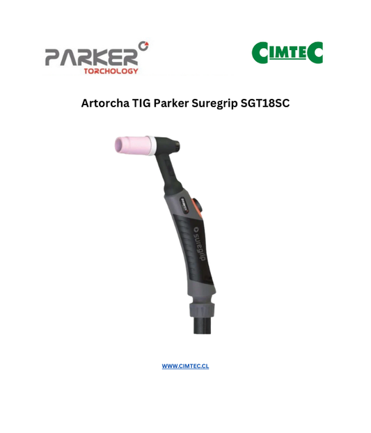 Artorcha TIG Parker Suregrip SGT18SC
