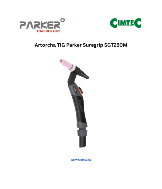 Artorcha TIG Parker Suregrip SGT250M