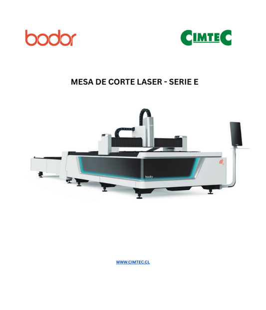 Mesa de corte por Laser, marca BODOR, serie E