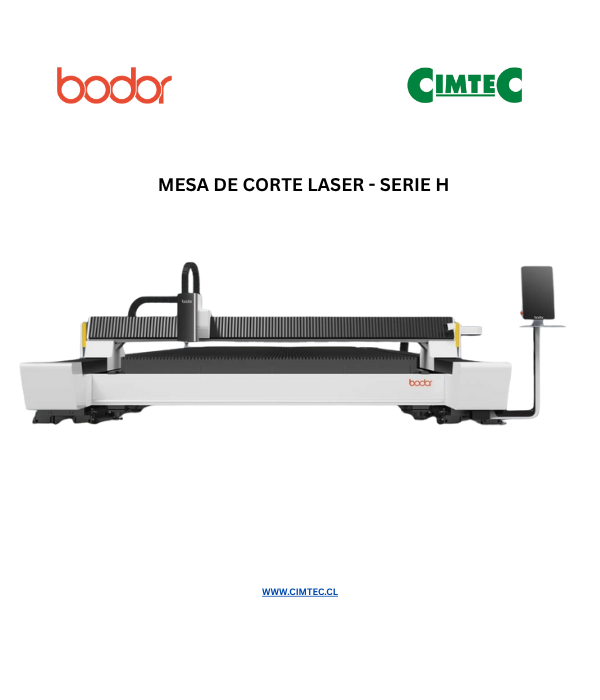 Mesa de corte por Laser, marca BODOR, serie H