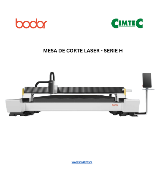 Mesa de corte por Laser, marca BODOR, serie H