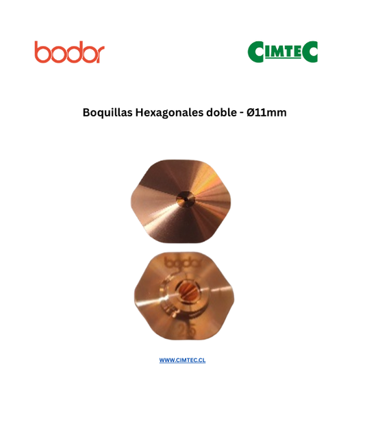 Boquillas Hexagonales doble - Ø14mm