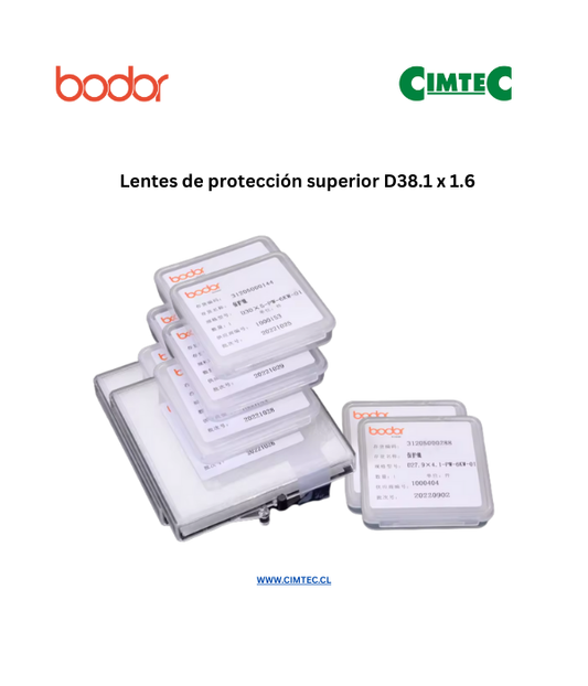 Lente de protección superior D38.1 x 1.6