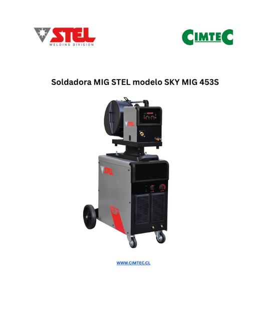 Soldadora MIG STEL modelo SKY MIG 453S